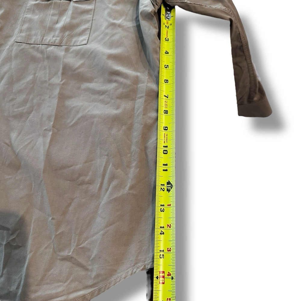 Vince Men's Slim Shirt Jacket Stone Khaki (Size XXL) - Picture 5 of 6